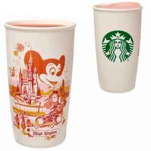 NEW STARBUCKS Disney Magic Kingdom Travel Cup